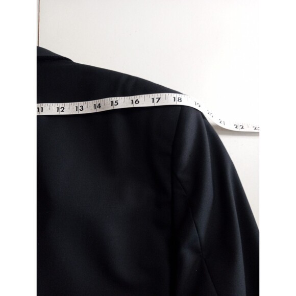 Burberry London Blazer Men's 42 Black Wool Single Breasted Jacket Made In Italy - Picture 12 of 13